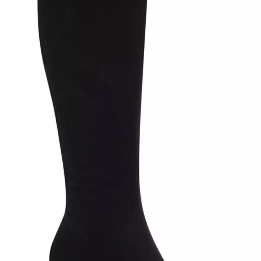ALFANI Womens Black Comfort Goring Cecee Pointed Toe Kitten Heel Boots 6.5 w/GIF